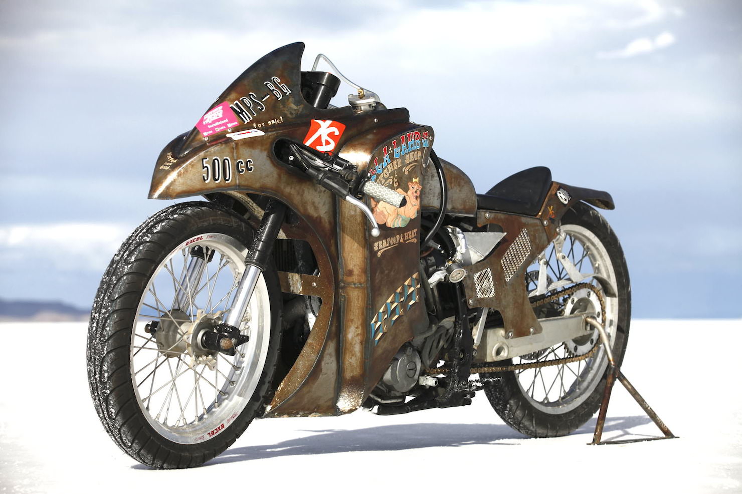 Turbo Yamaha Salt Flat Racer by Super Rat
