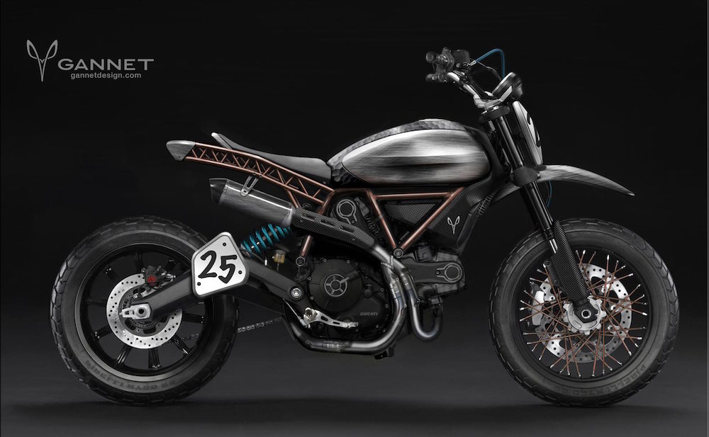 Ducati Scrambler Concept by Gannet Design