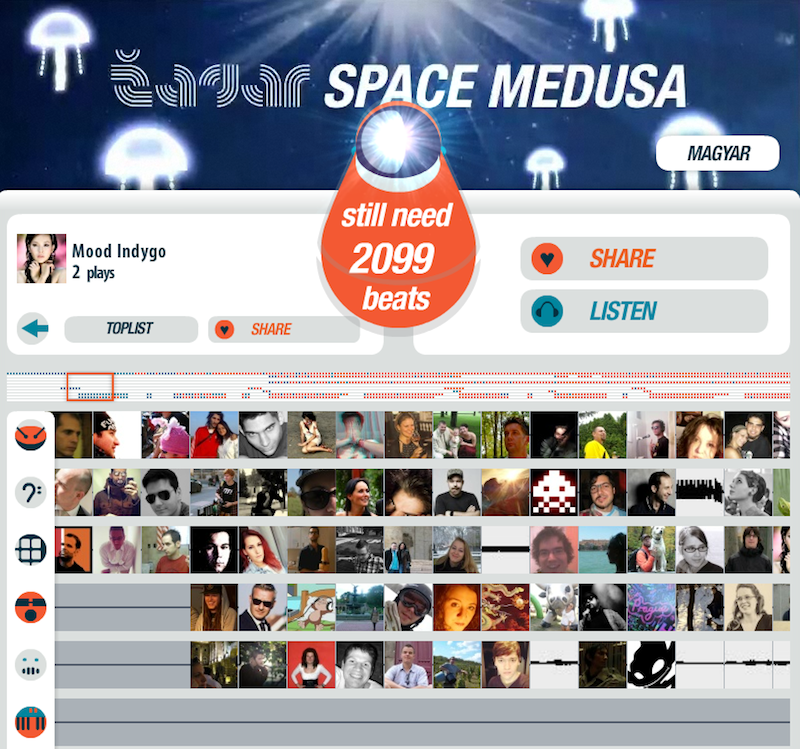 Zagar Space Medusa Facebook App