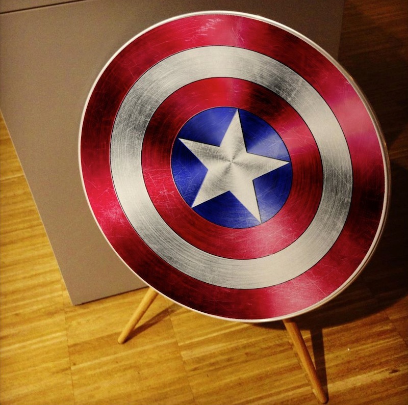 BeoPlay A9 - Captain America - egy rajongó készítette